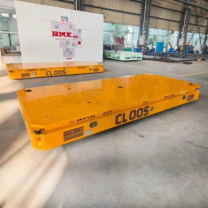 10 Ton Lifting Automatic AGV For Automotive Manufacturing Production Line high quality